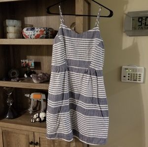 Old Navy Chambray Stripe Dress/Medium